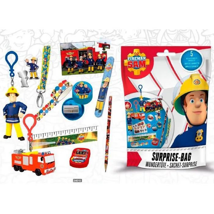Набор для творчества mini mosaic stickers, CRAZE, SURPRISE BAG, Fireman Sam