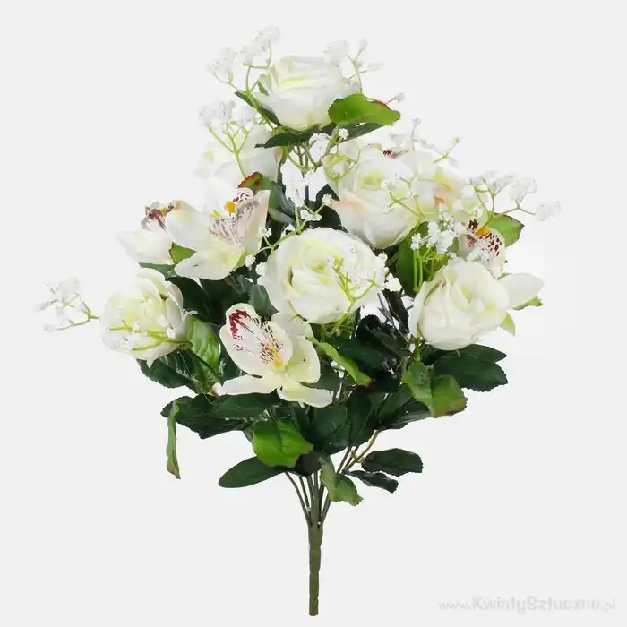 Искусственный букет, Faktor, Роза, Различные Цвета, 44см