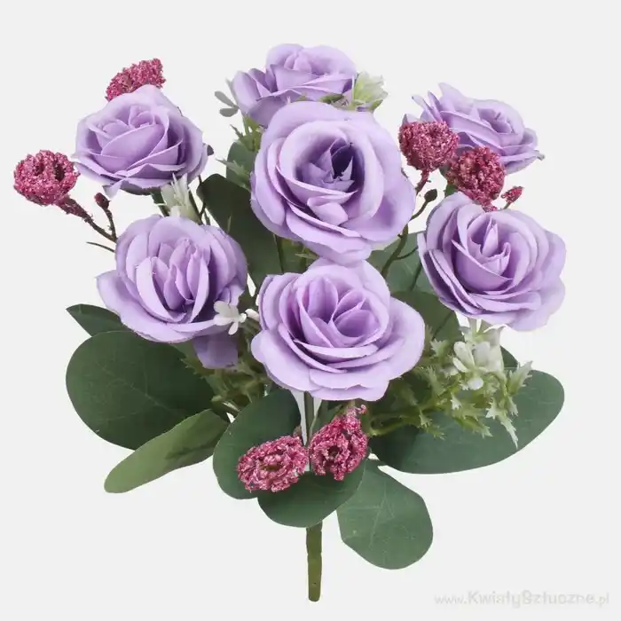 Искусственный букет, Faktor, Роза, Различные Цвета, 29см