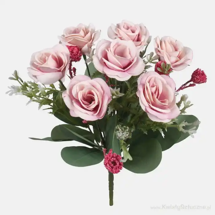 Искусственный букет, Faktor, Роза, Различные Цвета, 29см