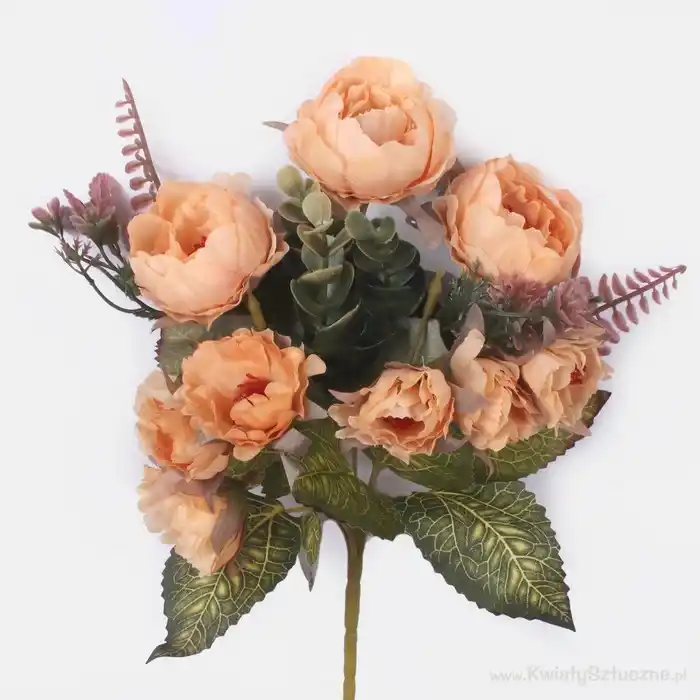 Искусственный букет, Faktor, Камелия, Различные Цвета, 28см