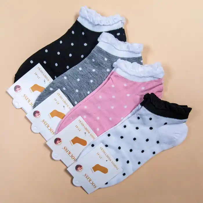 Женские носки,  37-41, Хлопок с доб..