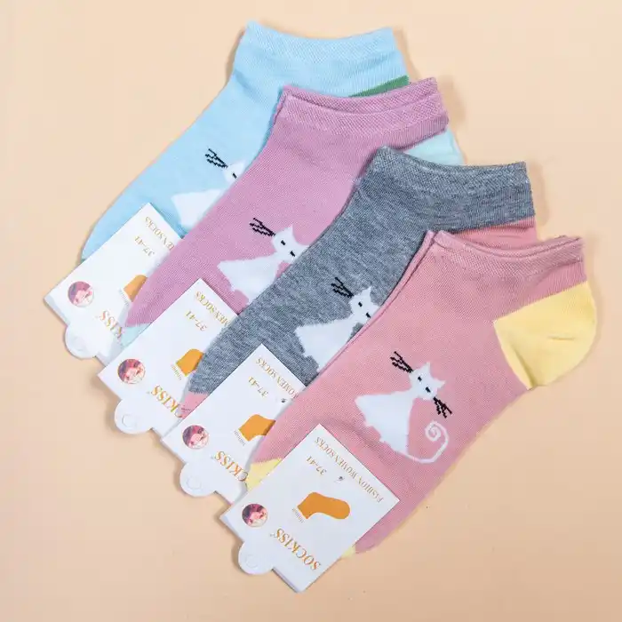 Женские носки,  37-41, Хлопок с доб..