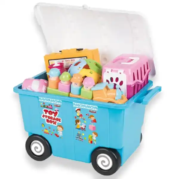 Troller pentru depozitarea jucăriilor (2 culori)