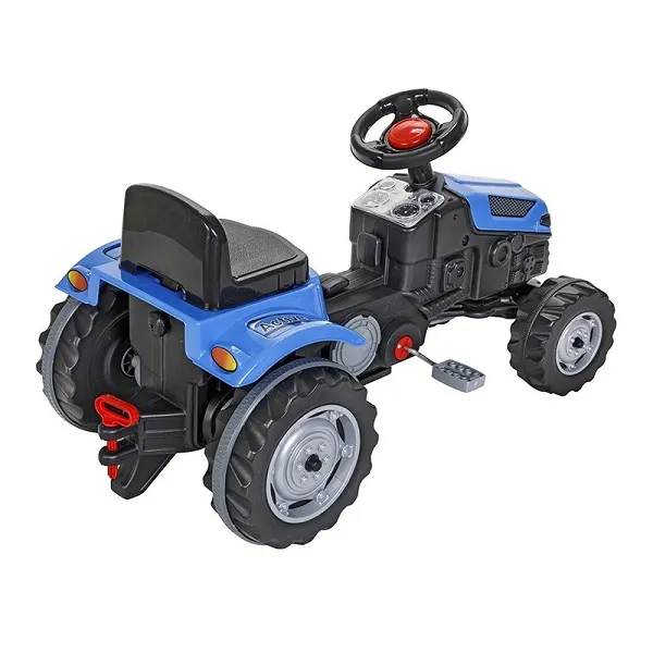 Tractor cu pedale ACTIVE, roșu/verde