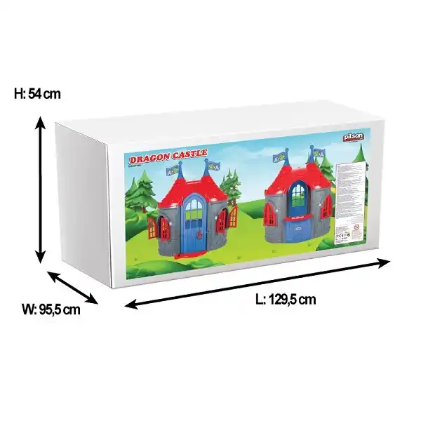 Căsuță ”Castelul Prințesei” (2 culori)