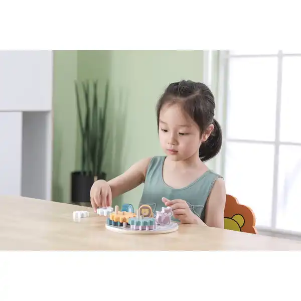 Игровой набор "Шестеренки со зверятами"