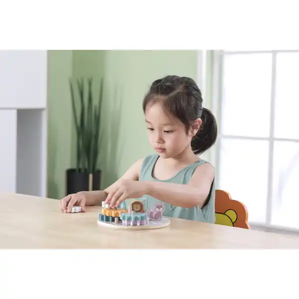 Игровой набор "Шестеренки со зверятами"