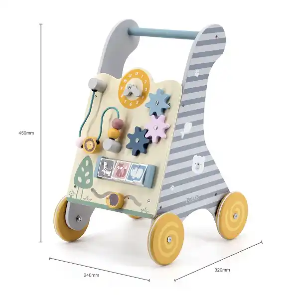 Каталка-ходунки c бизибордом