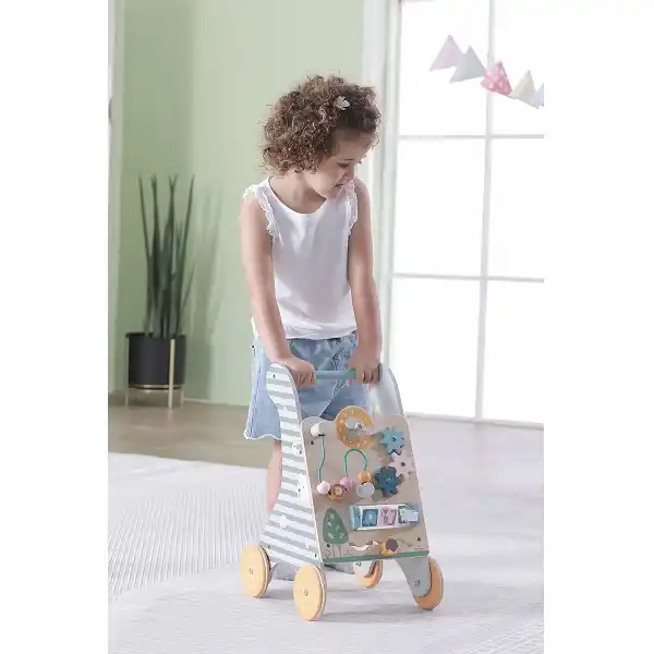 Каталка-ходунки c бизибордом