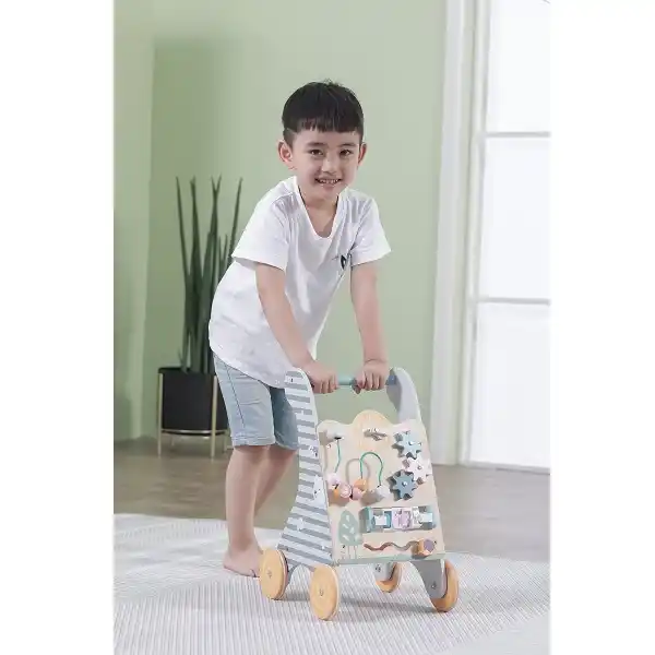 Каталка-ходунки c бизибордом