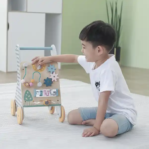 Каталка-ходунки c бизибордом