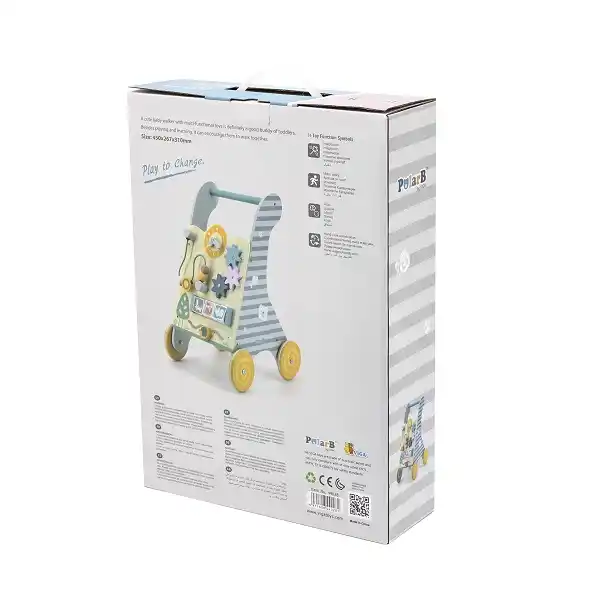 Каталка-ходунки c бизибордом