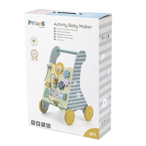 Каталка-ходунки c бизибордом