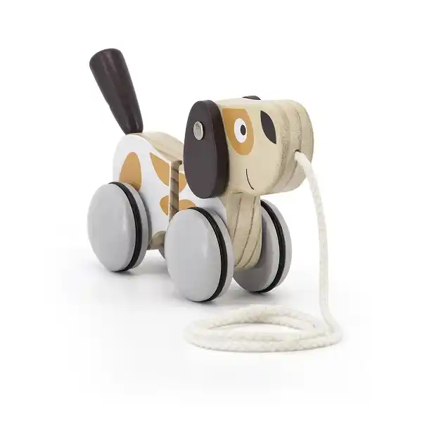 Каталка на веревке 'Щеночек'