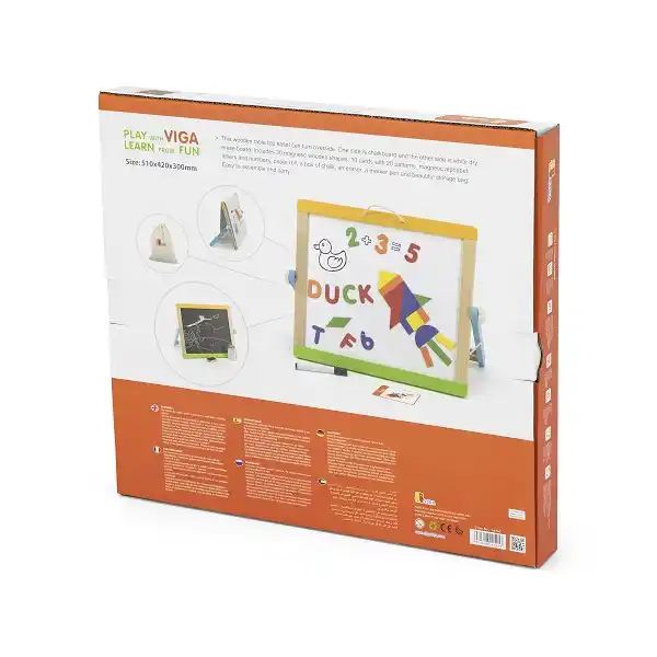 Доска магнитно-маркерная на подставке