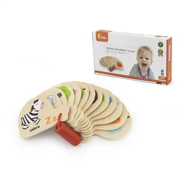 Развивающая мини-книжка для малышей 