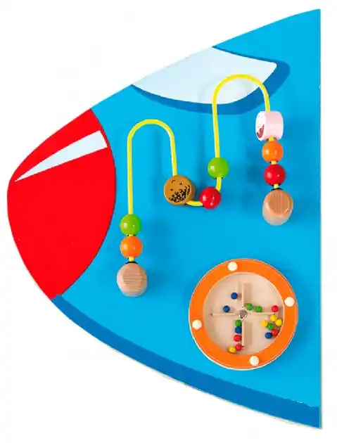 Бизиборд (настенный) "Самолет"