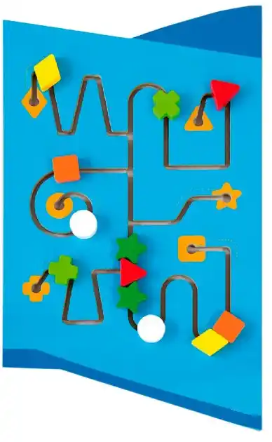 Бизиборд (настенный) "Самолет"