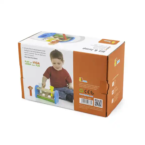 Игрушка-стучалка "Зверята"