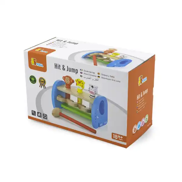 Игрушка-стучалка "Зверята"