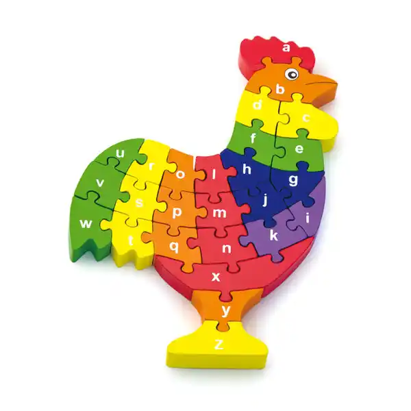 Деревянный 3D пазл "Петушок"