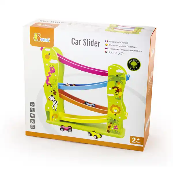 Авто трек с горкой и машинками