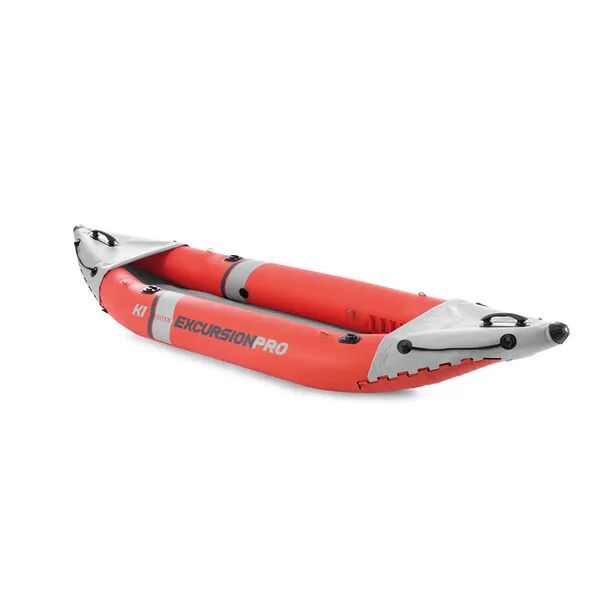 INTEX Caiac gonflabil “Excursion Pro K1” cu vâsle și pompă, 305x91x46 cm, până la 100 kg