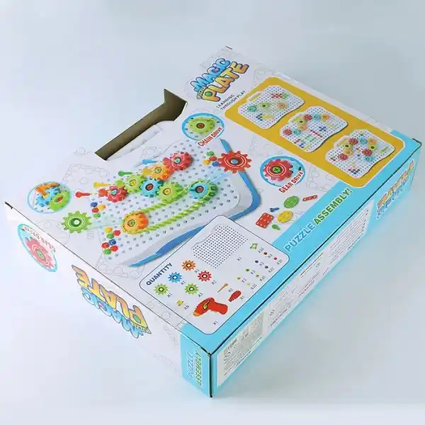 Set de construcție - mozaic cu șurubelniță (151 piese)