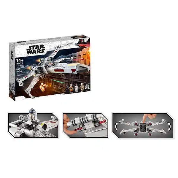 Конструктор Истребитель типа Х Люка Скайуокера (519 деталей)