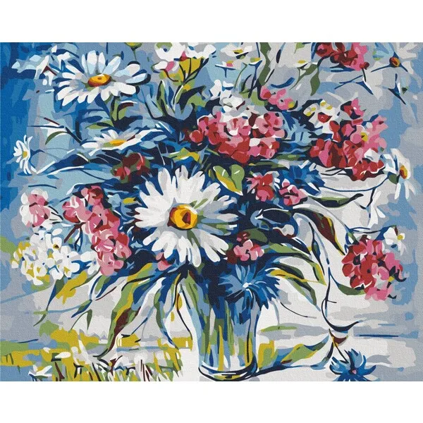 Pictură pe numere 40*50 сm (în cutie)  – Natură statică pitorească