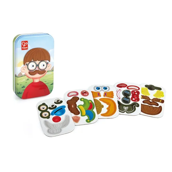 Купить  Деревянные игрушки / Montessori - Магнитное забавное лицо..