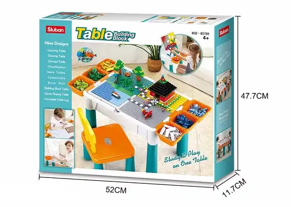 Столик игровой Sluban 9 в 1