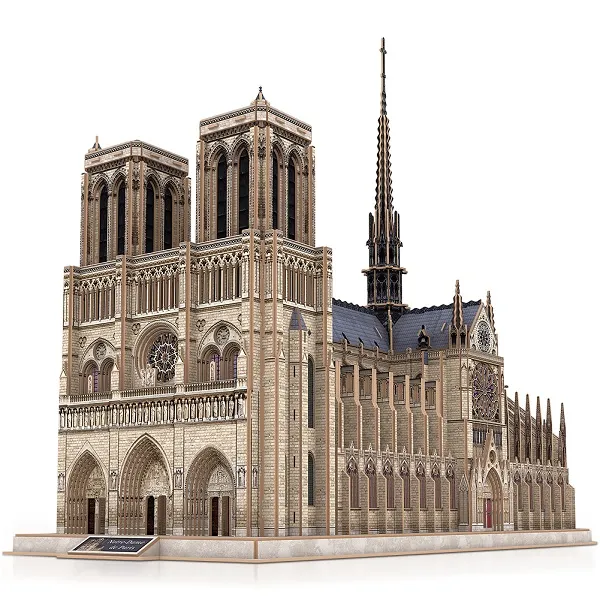 3D puzzle “Notre Dame de Paris”, 293 elemente