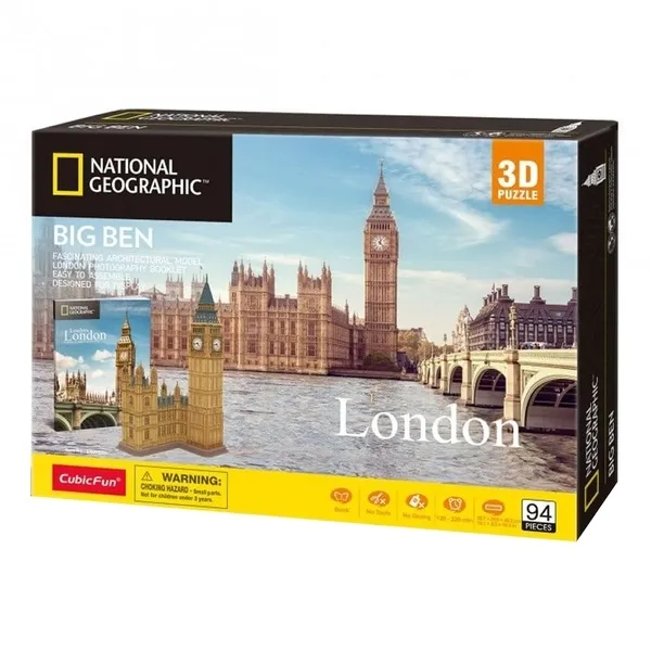 3D puzzle “Big Ben”, 94 elemente