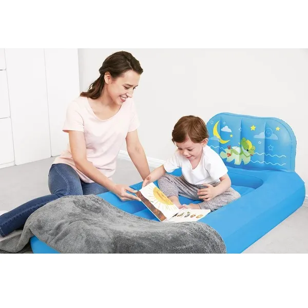 Saltea gonflabila p/u copii 76х132х46cm cu spătar și iluminare
