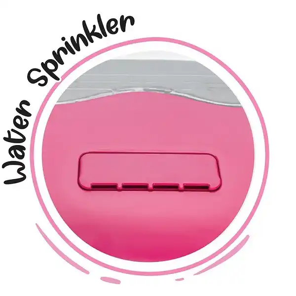 Tobogan balenă drăguță cu aspersor de apă