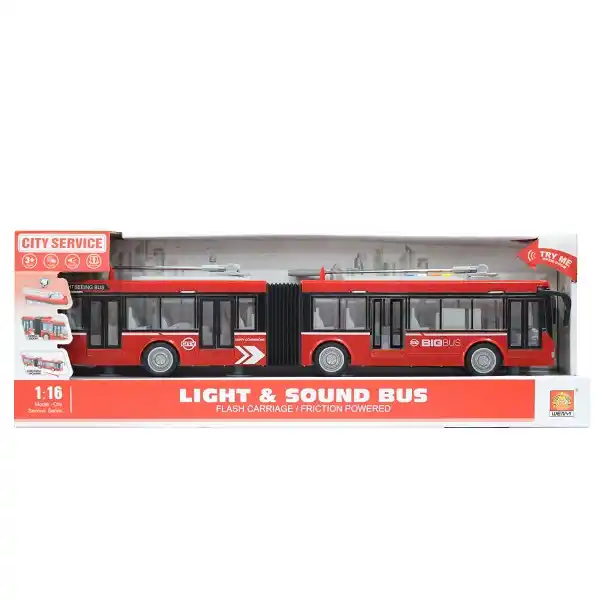 1:16 Инерционный Автобус — Гармошка (свет / звук)