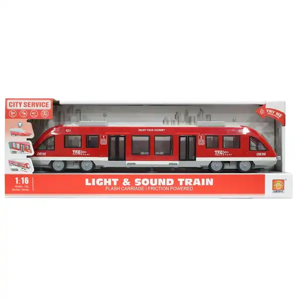 1:16 Инерционный Поезд (свет / звук)