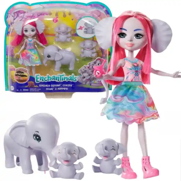 Enchantimals Набор “Семья Слоненка ..