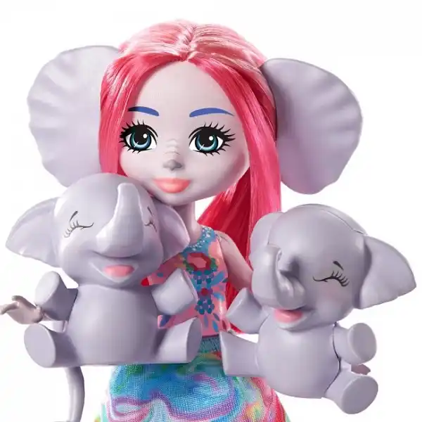 Enchantimals Set “Familia Elefantelului Esmeralda”