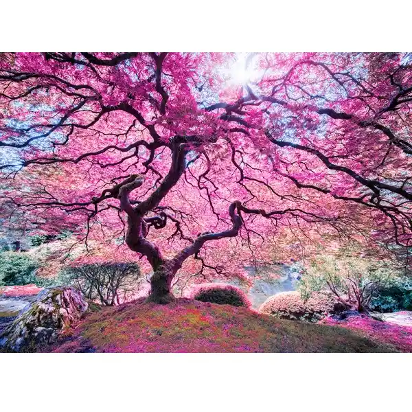 Puzzle 1000 elemente Copac roz