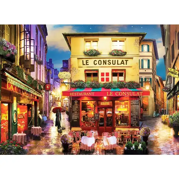 Puzzle 1500 elemente Intilnire la Paris