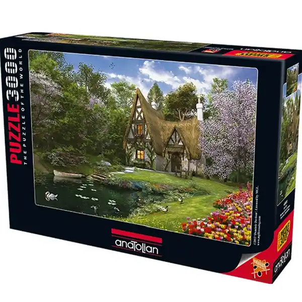 Puzzle 3000 elemente Cabana Spring Lake