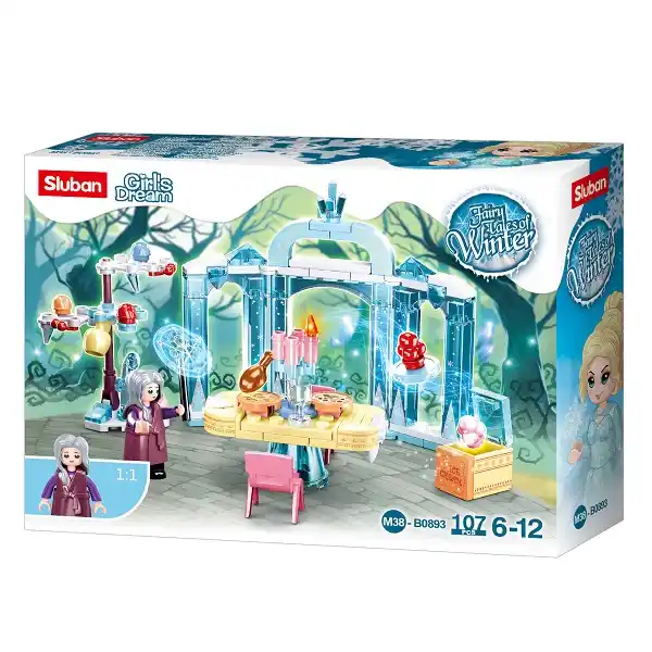 Set de construcție „Cină la castelul de iarnă”, 107 elem.