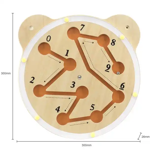 Бизиборд “Скользящий шар”