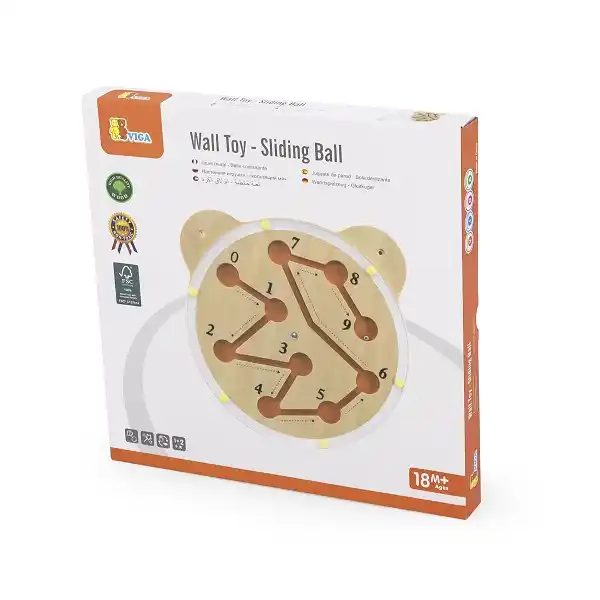 Бизиборд “Скользящий шар”