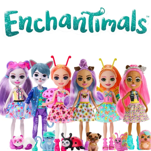 Cumpara  Personaje preferate - Кукла Enchantimals “Друзья главных героинь”, ..
