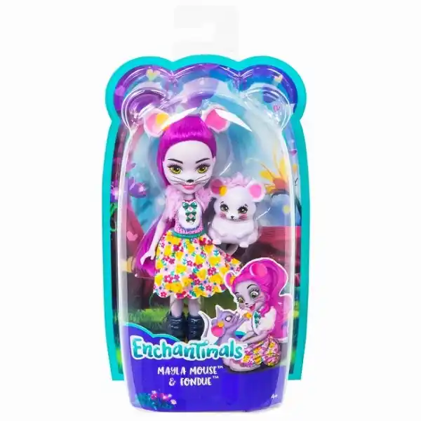 Papusa Enchantimals “Prietenii eroiilor principali” (as.)