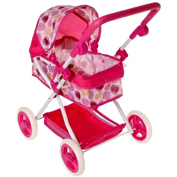 Коляска для кукол с корзиной